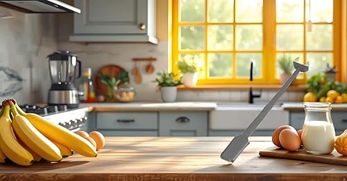 Miniatura 3 de Espátula de la licuadora del silicón, raspador dual universal para el envase del procesador de alimentos de la licuadora