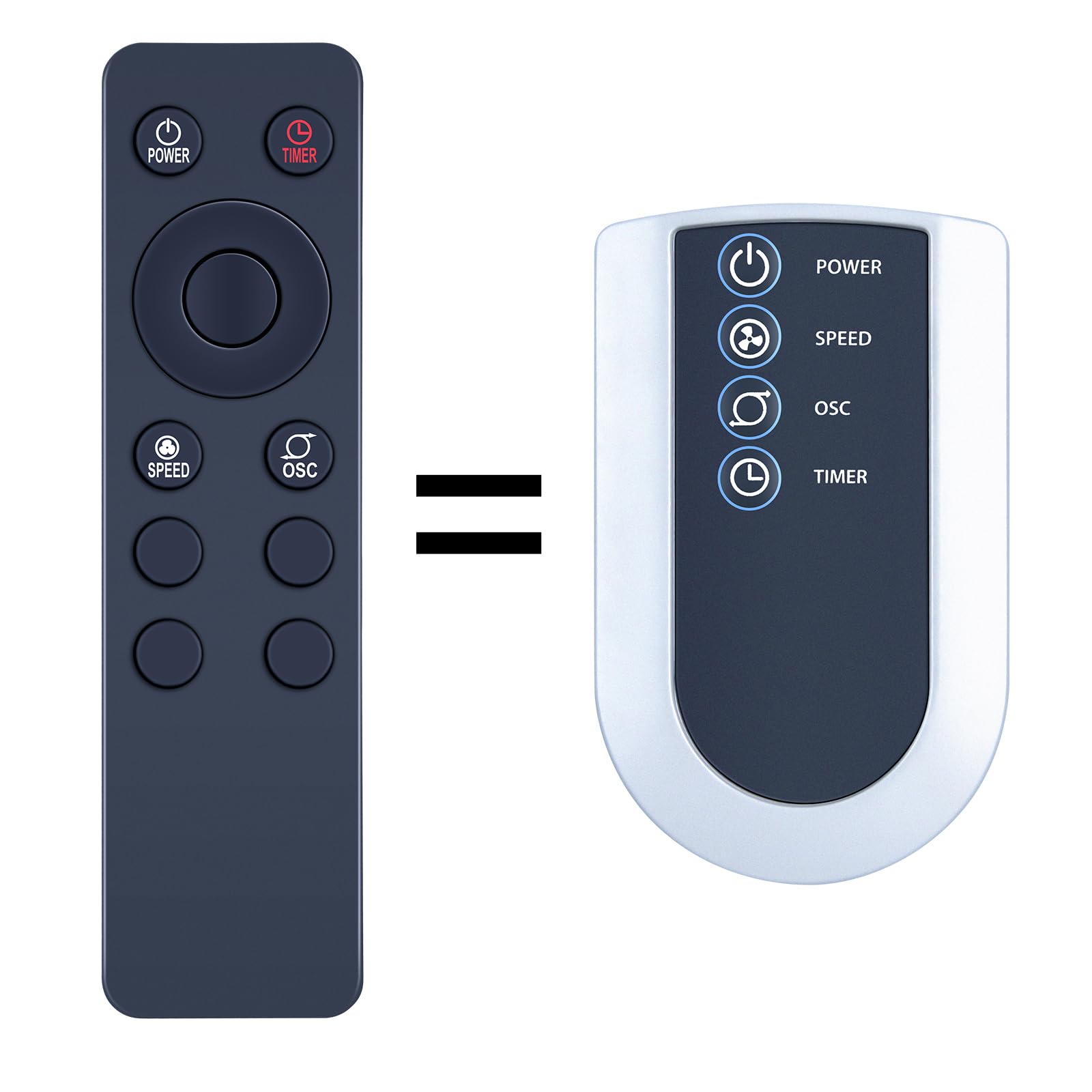 PZL Replacement Remote Control for Lasko Oscillating Tower Fan T32200 2033667A M16950 U35120 T36211 T37900 T38305 S18961 S18635 U35115 2033667 2510