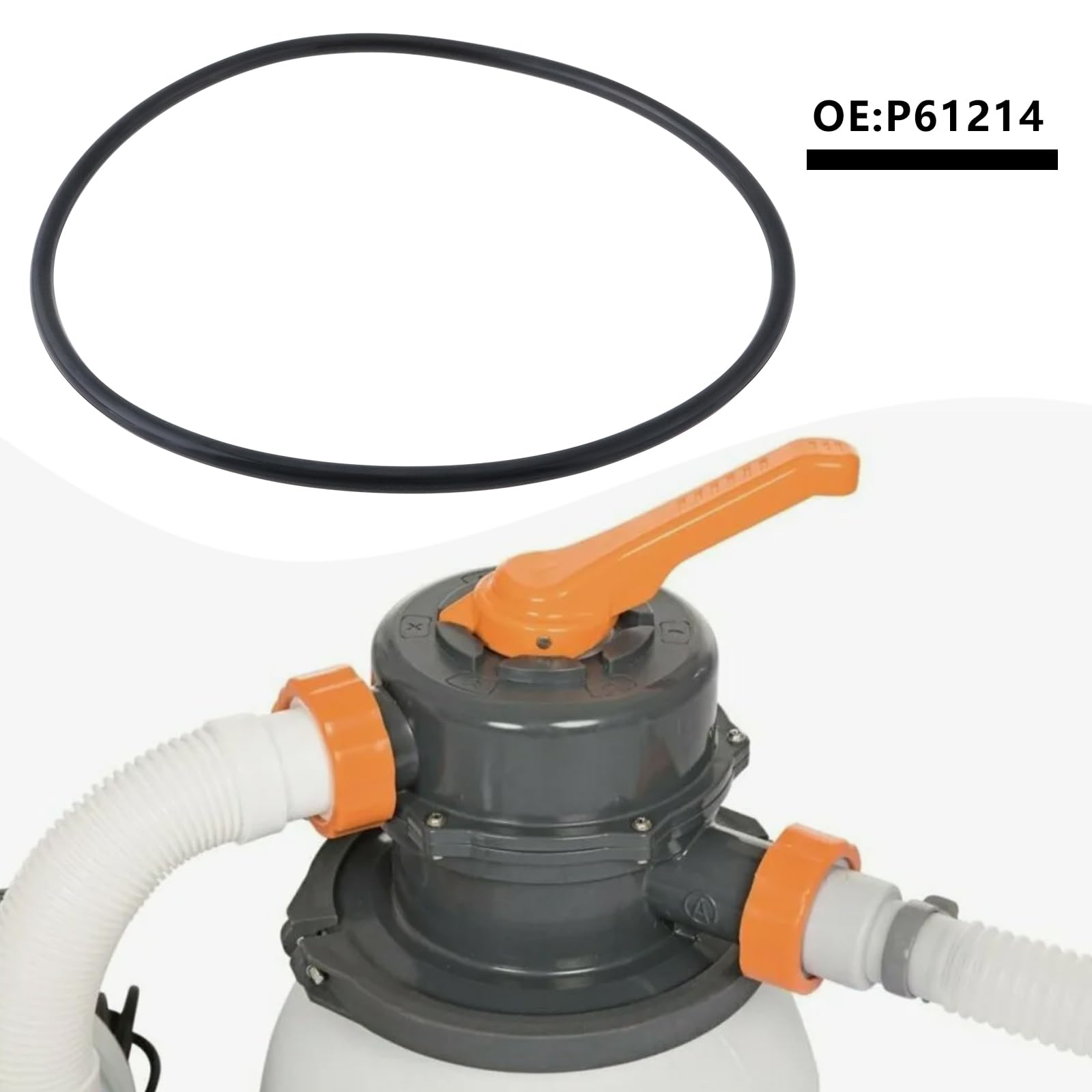 SG Store 5 szt. Uszczelka zbiornika O-ringi Część zamienna P61214 Kompatybilna z filtrami piaskowymi Bestway Flowclear 58366 58486 58495 58497 58499 modele