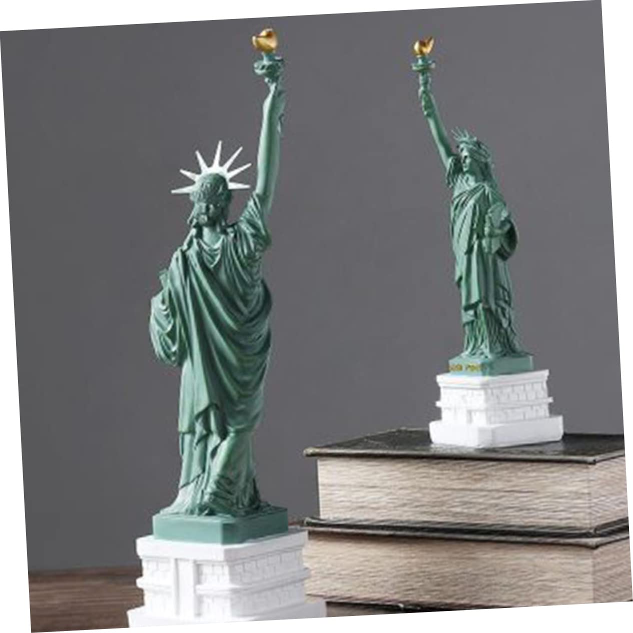 Amosfun Goddess of Decor Statuetta Resina Retro Decorazione Per Scrivania Ornamento Creativo Per Casa e Ufficio Stile b