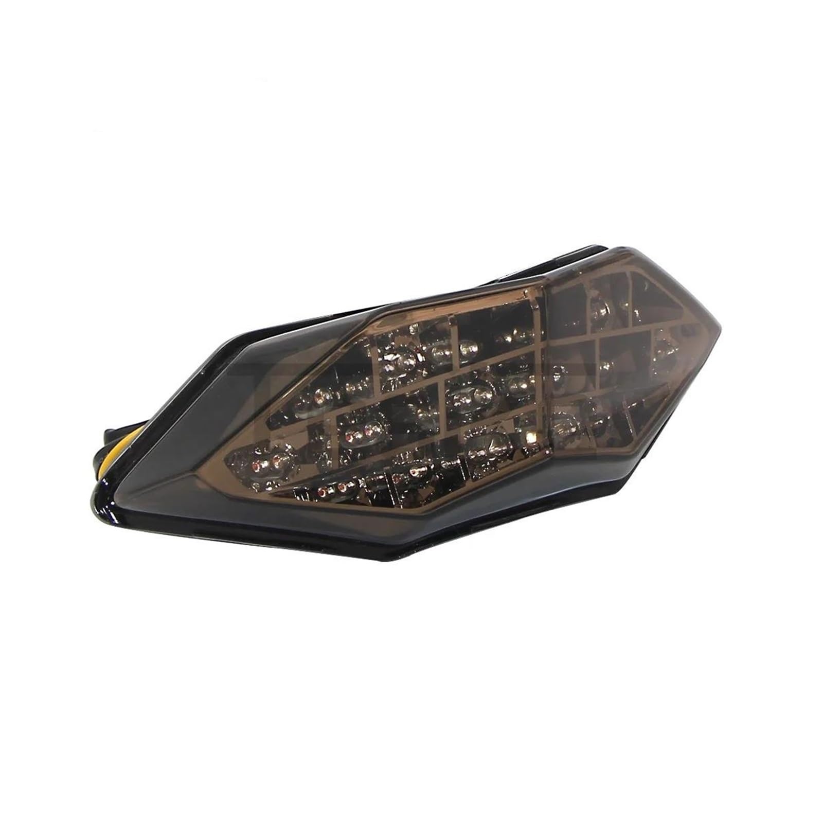 Luz Trasera De Freno Intermitentes Led Integrado Para KAWASAKI Para NINJA 300 2013-2015 2014 Z300 2015 Z(NEGRO)