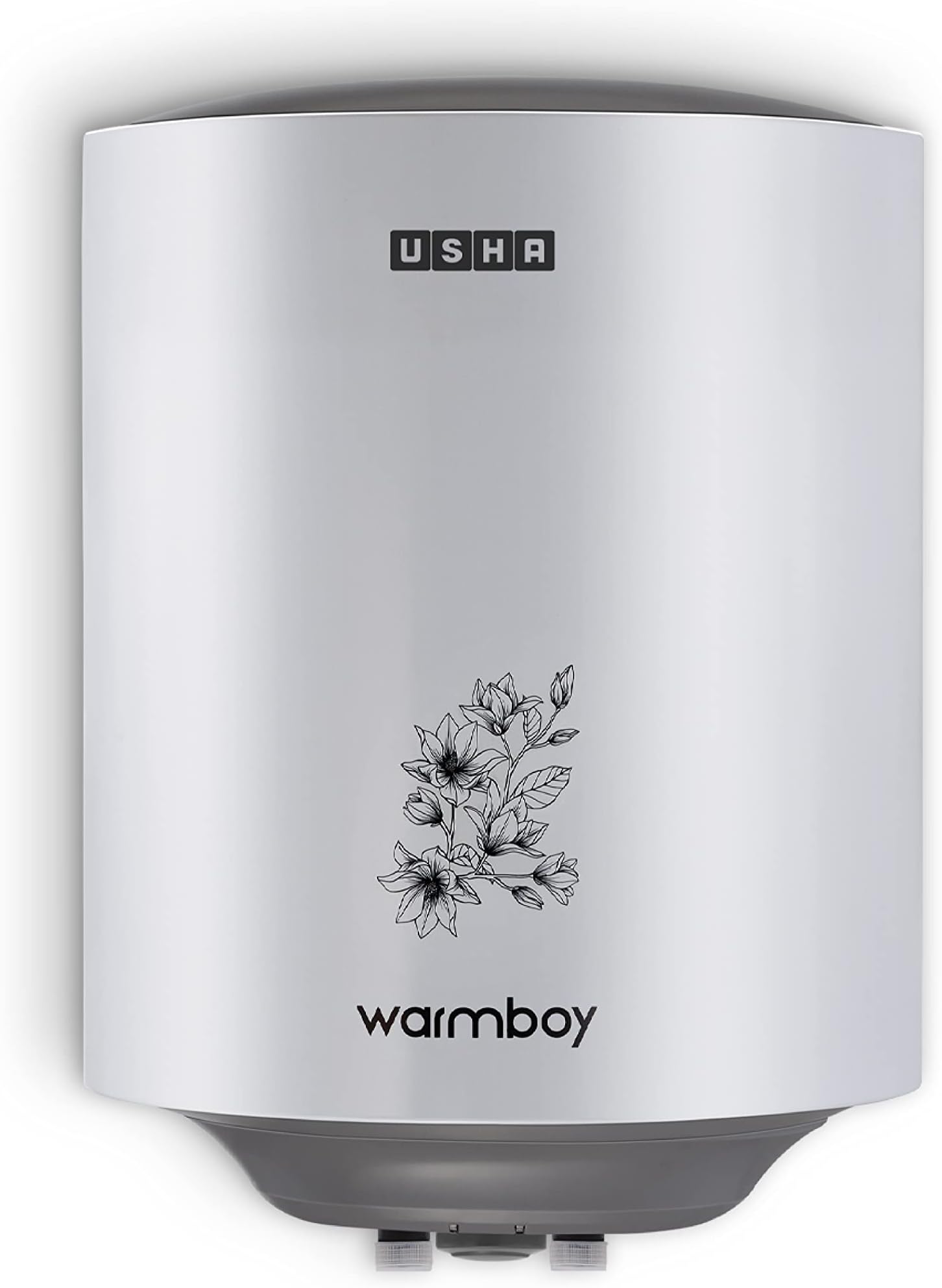 Usha Warmboy 15 Litre Storage Wall Water Heater (White)