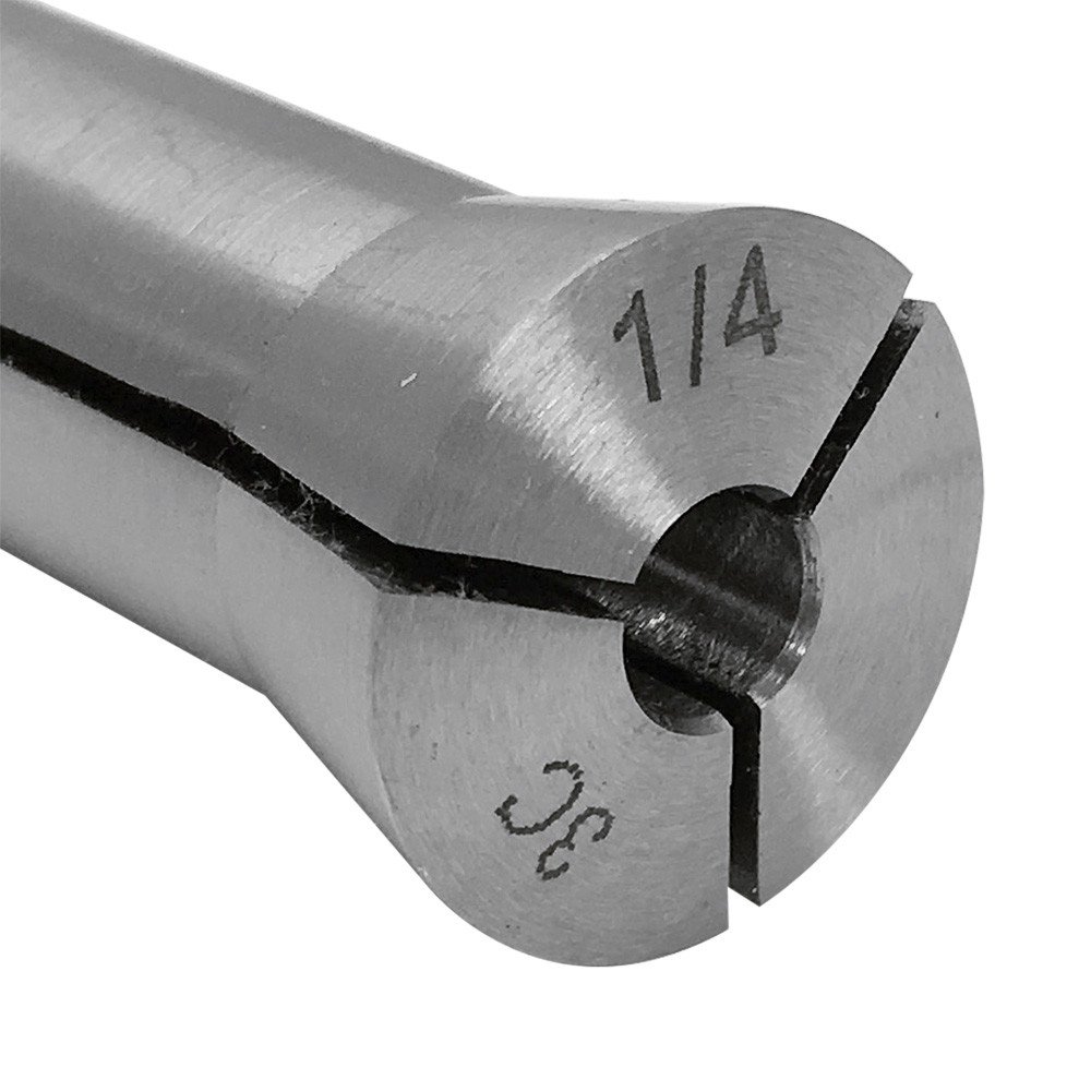 DBM IMPORTS Lathe Mill Hardened and Ground 3C 1/4'' Round Collet