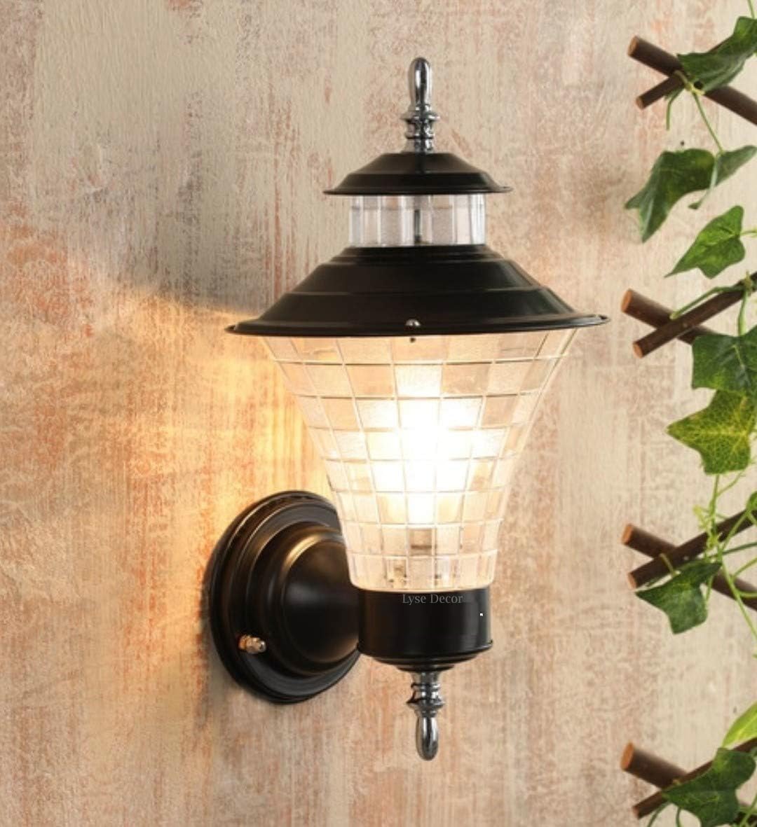 Generic Unbreakable PVC & Water Proof Outdoor/Exterior Gate Light, Pole Light, Pillar Lamp, Garden Light(Corded Electric)-picture-16
