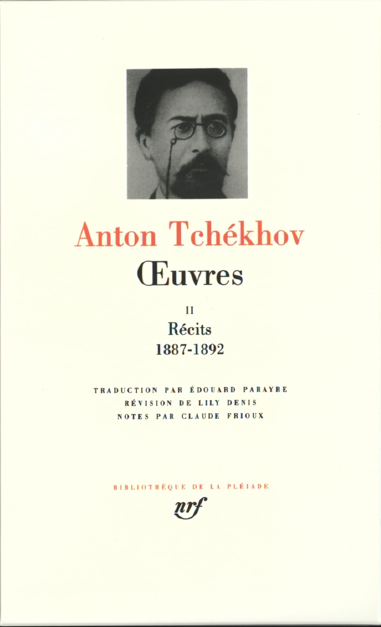 Tchékhov : Oeuvres, tome 2