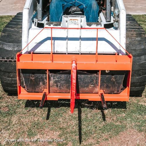 image for Titan Attachments UA USA Made Orange Hay Frame Attachment, 49