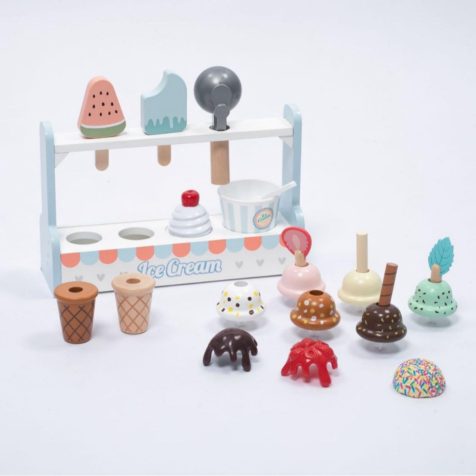 Juego de rol de Comida con Helado de para , 23 Piezas de