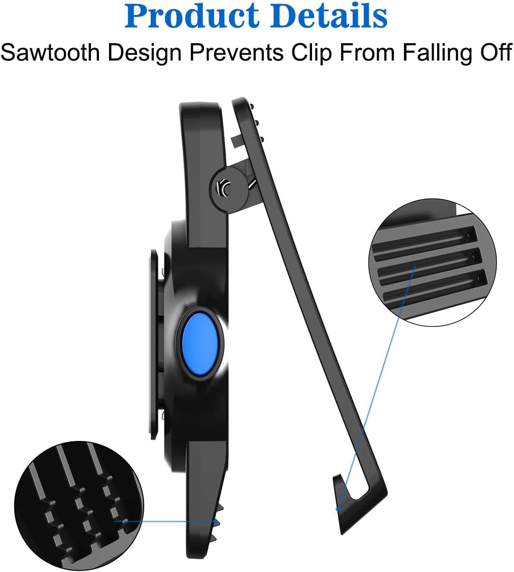 SPORTLINK Phone Belt Clips, Universal Phone Holder with Easy Mount, Quick On/Off for iPhone 12/SE 2020/11/11 Pro/11 Pro Max/X/XS/XS Max/XR, Samsung Galaxy Note 8,S8 Edge and Any Smartphones - Image 2