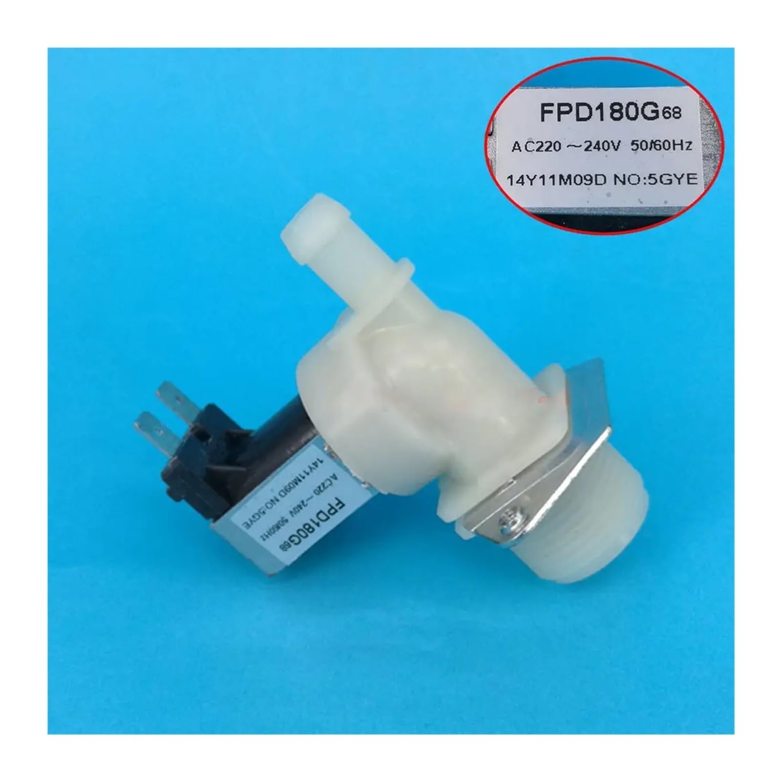 Válvula Solenoide De Entrada De Agua, Compatible Con Haier, Lavadora Antifugas FPD180G