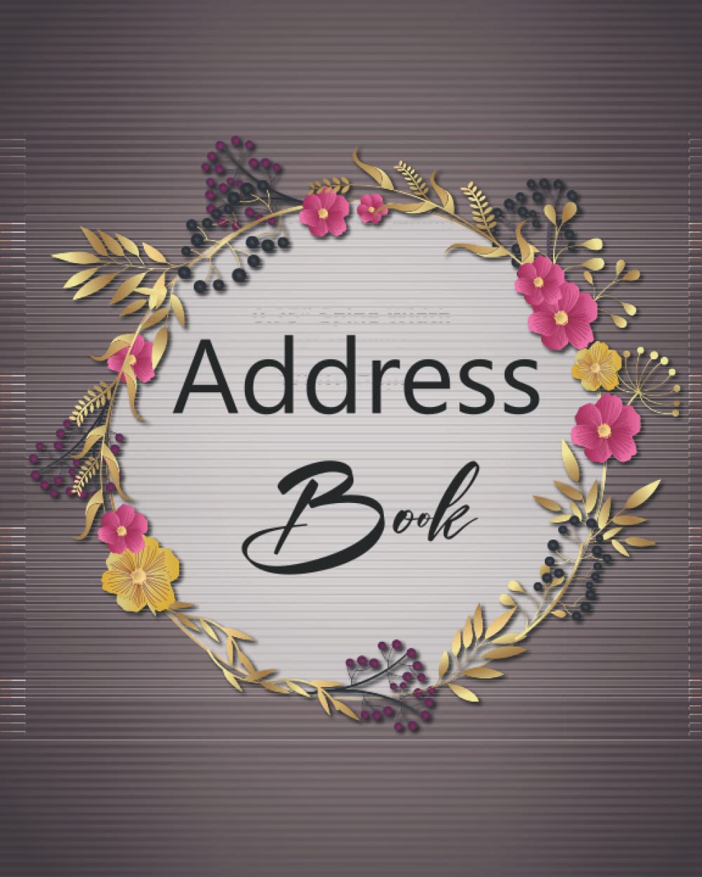 Address Book: Large Print Address Book with Alphabetical Tabs | Telephone Address Book | Organizer Notebook to Keep Track of Names, Addresses, Phone Numbers, Emails & Birthdays