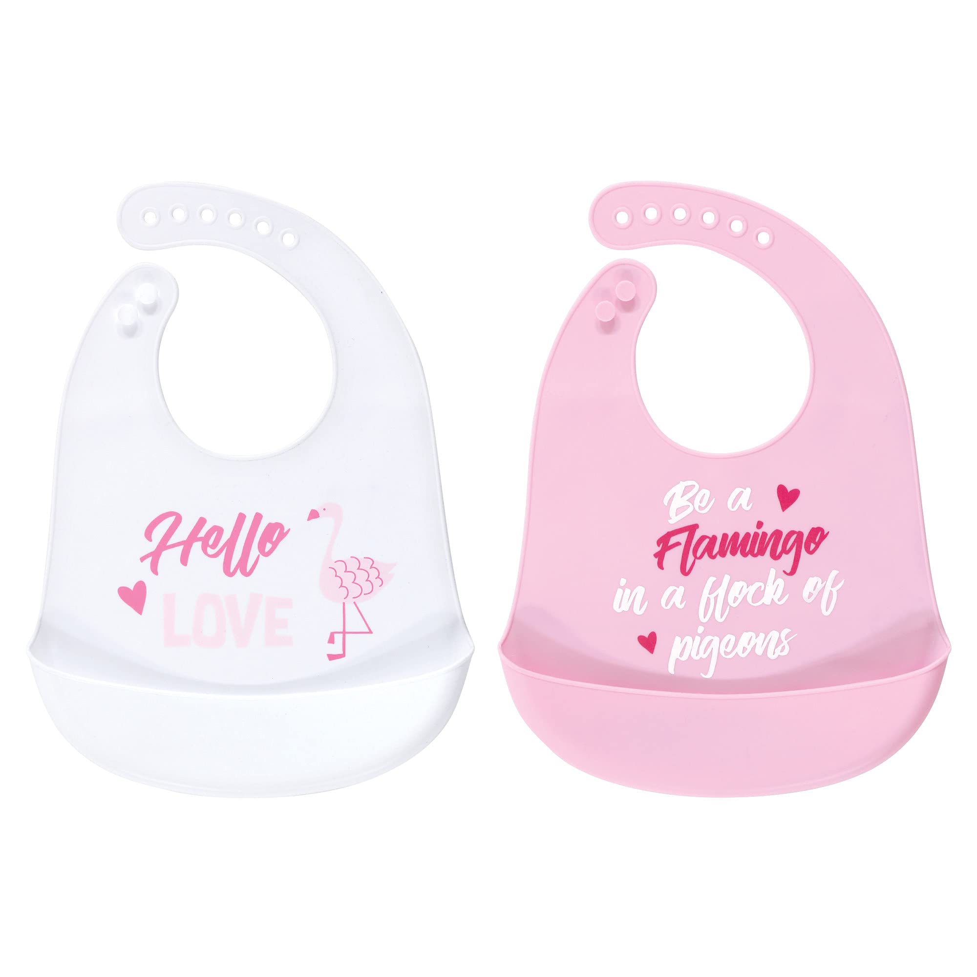 Luvable Friends Baby-Mädchen Einstecktuch