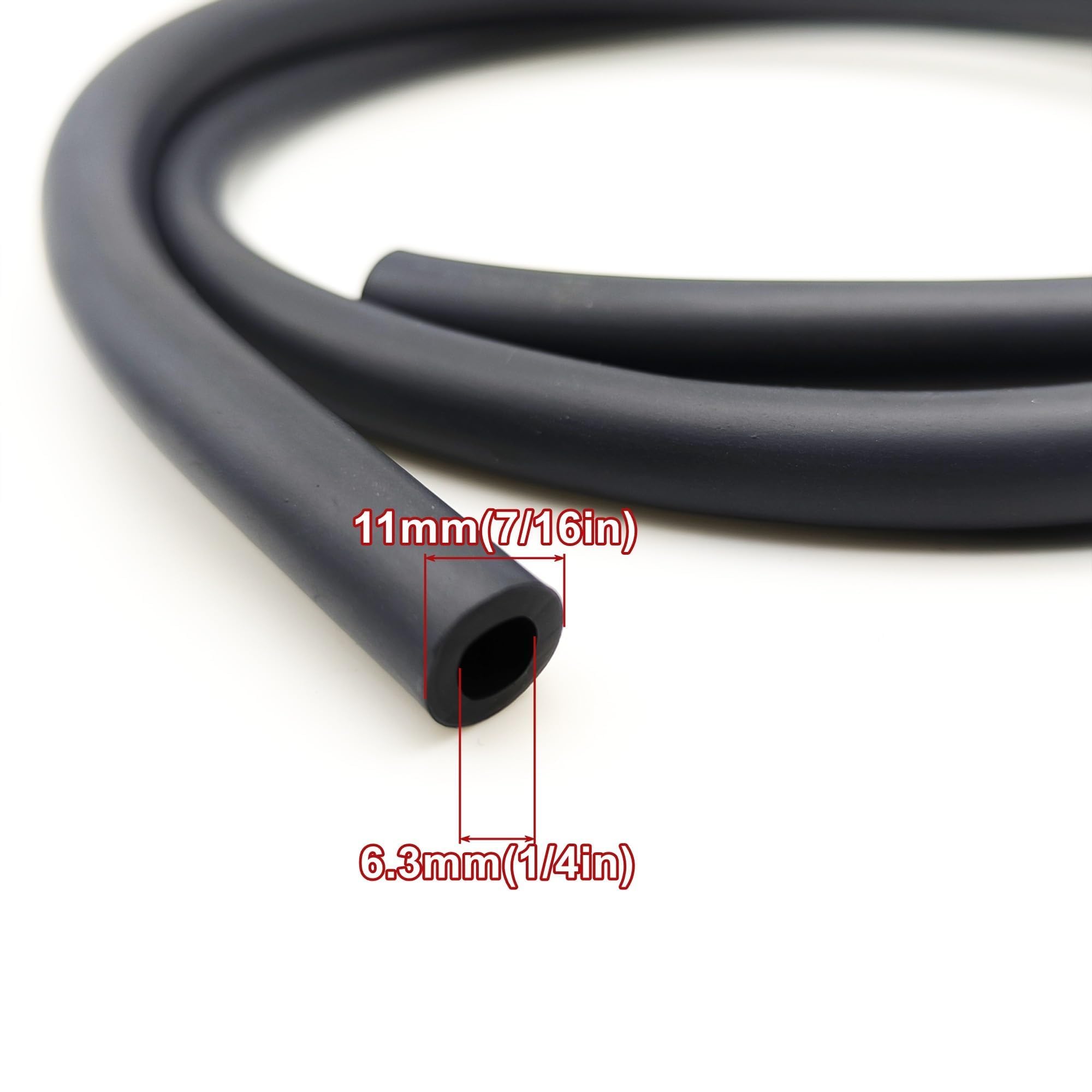 STRONGTHIUM Kit Manguera de Combustible 5 mm (3/16") y 6,3 mm (1/4") Compatible con Kawasaki Briggs & Stratton Walbro Ryobi, para Cortacésped Mini Moto Generador, con Filtro