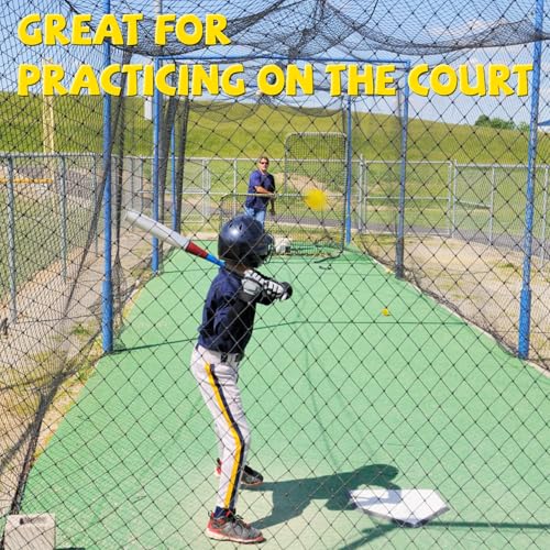 Xifua Bucket Pitching Machine Baseballs 24/36 Pack - 60 MPH High Bouncy Yellow Dimpled Practice Balls | Lightweight & Durable for Batting/Fielding Training | Indoor/Outdoor All Ages (24pack) by Xifua - Image 8