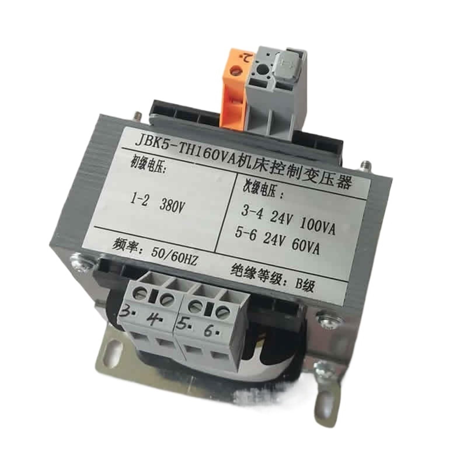 Transformateur double tension variable JBK3 JBK5-TH160 pour sécuriser la commande 380V