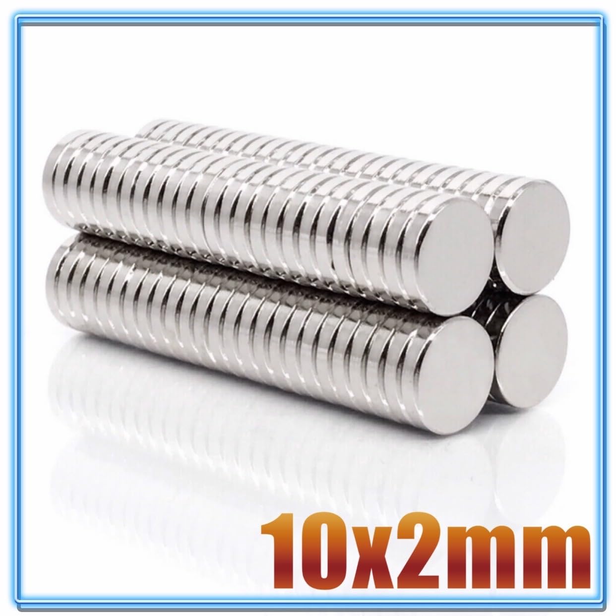 10-1000Pcs 10x2 Neodymium 10mm x 2mm NdFeB Round Super Permanent Magnetic imanes Disc 10 * 2 Magnet(100pcs)