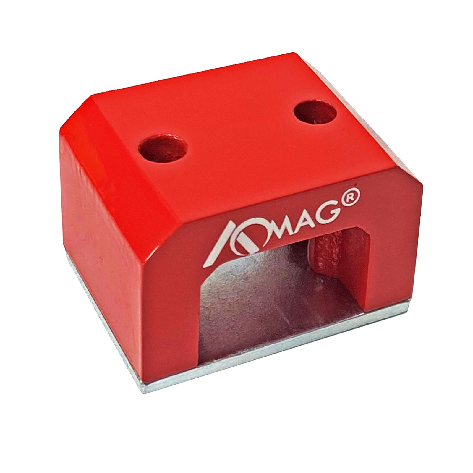 50 Lbs Red Cast Alnico Horseshoe Magnet with Keeper-Heavy Duty Horseshoe Power Alnico Magnets for Education, Science,Classroom,Home