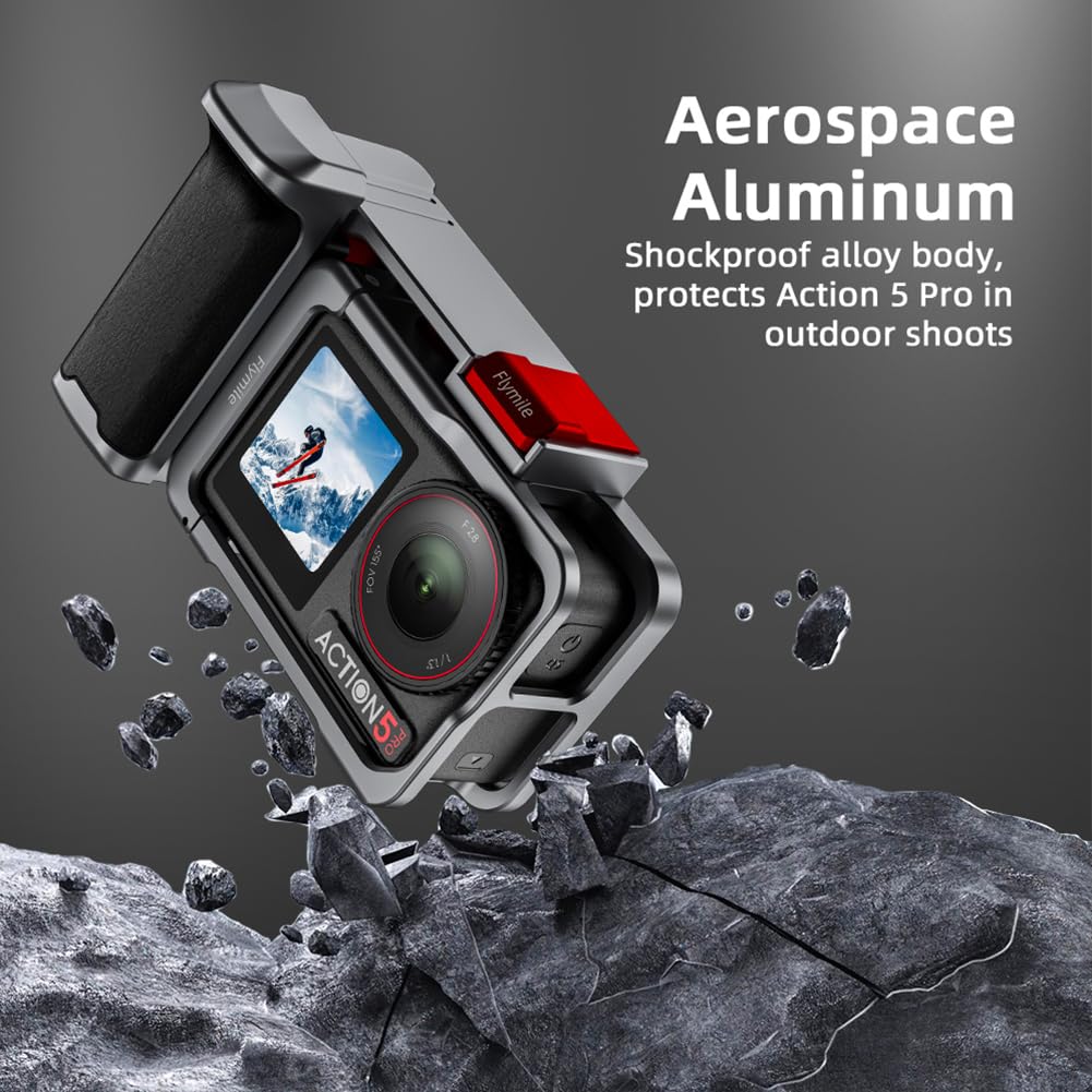 Handle Grip Kit for DJI Osmo Action 5 Pro, with Osmo Action 5 Pro
