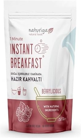 Naturiga Berry Fruit Instant Breakfast Mix 250 gr
