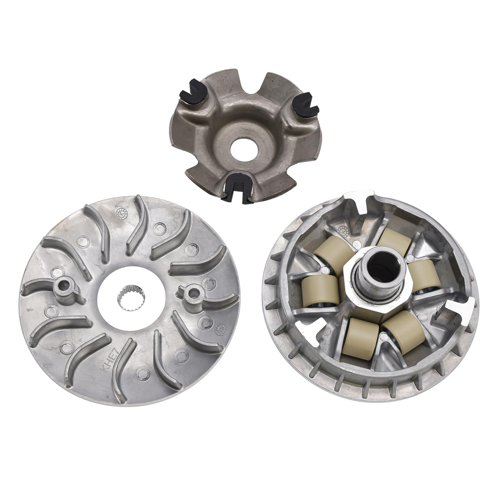 Kit Variateur Embrayage Avant 22102-KHE7-900 22110-KHE7-900 pour Kymco Bet&Win 250 Ego Grand Dink KXR Maxxer MXU People GTI Xciting Yager Pièces Moto Métal Neuf