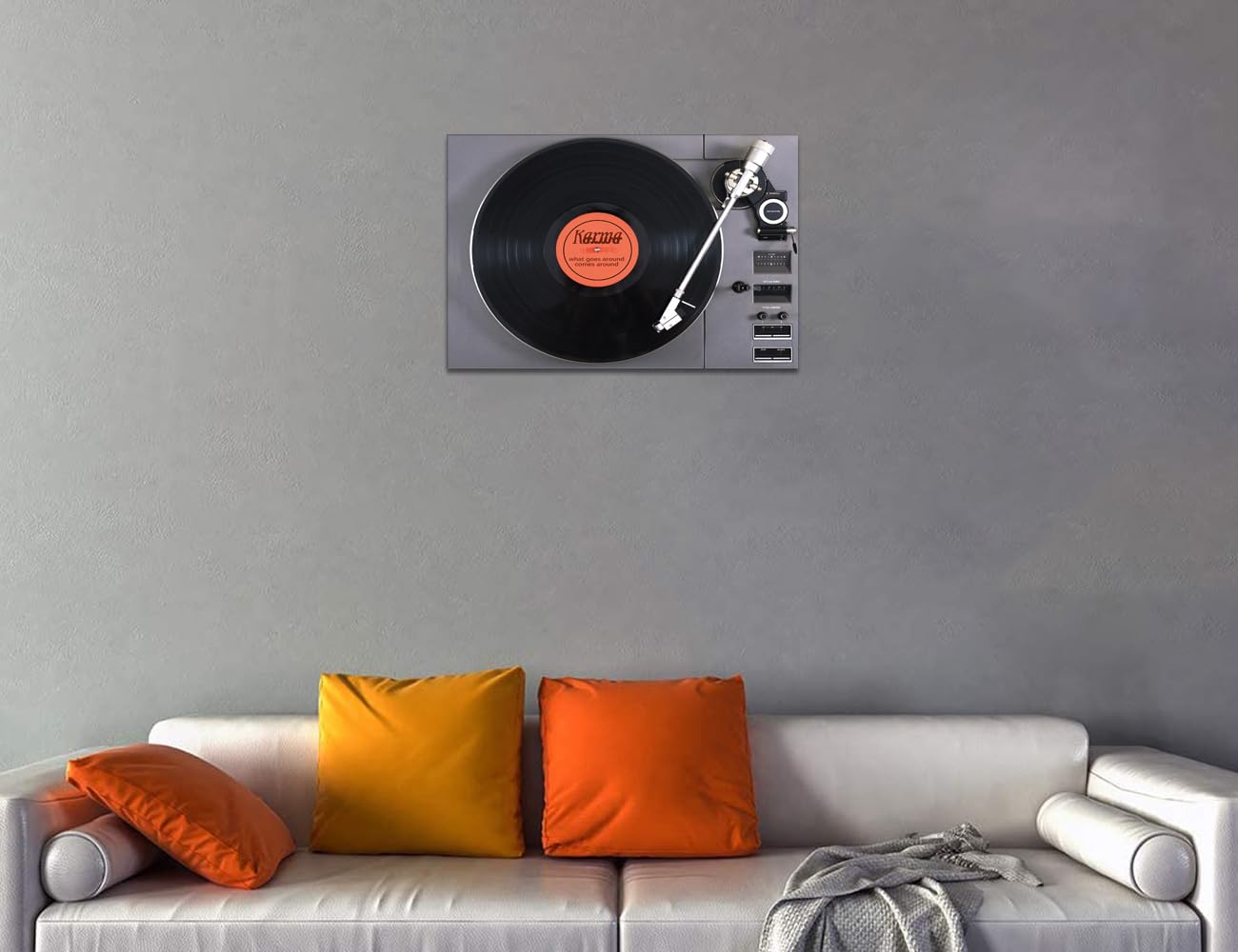 Dischi in vinile per decorazione da parete, 8 pezzi, dimensioni singoli, 17,8 cm (17,8 cm), ideali per decorare le feste di Rock Music, compleanni, bar, Pubs, feste a tema anni '70, '80