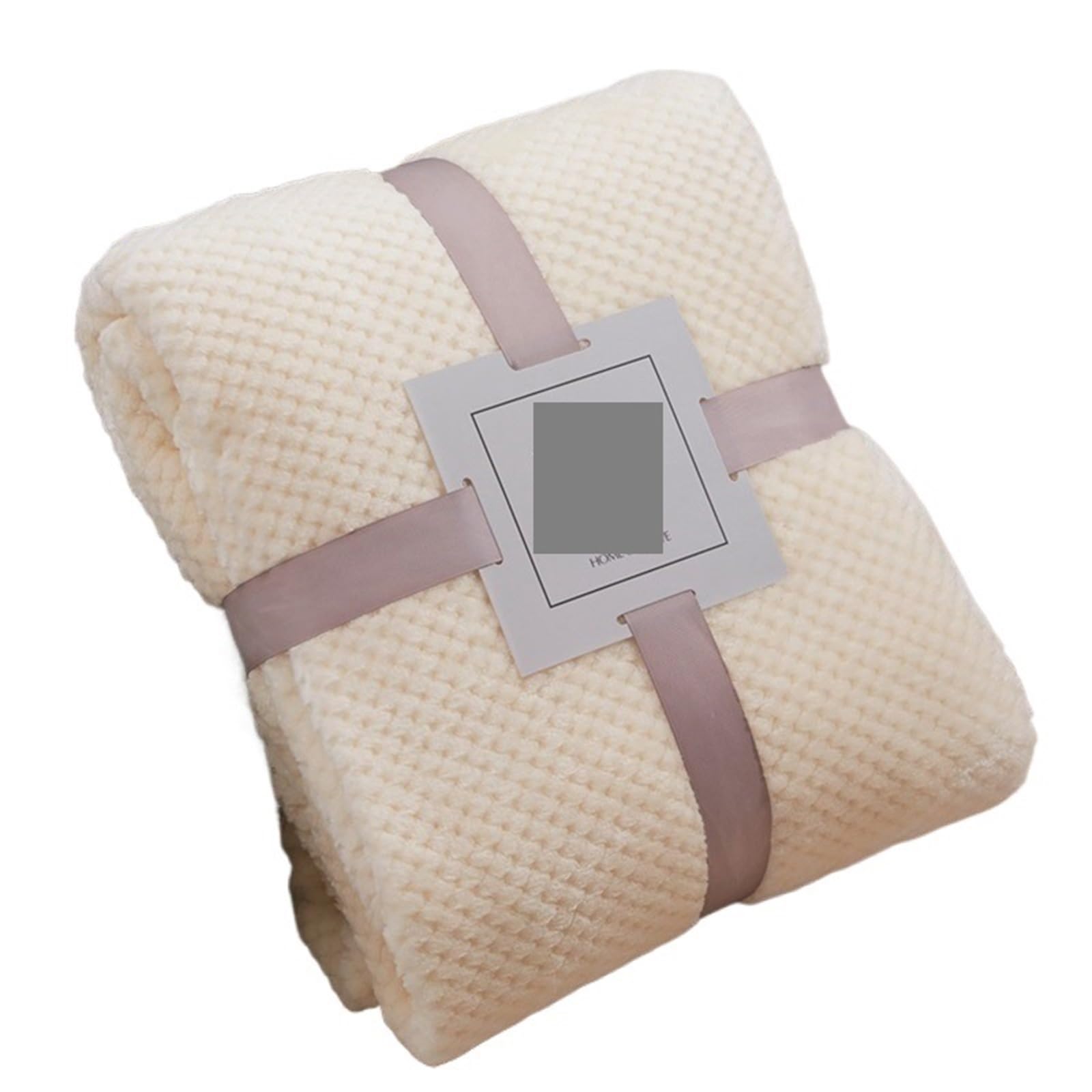 GCYEIDMA Throw Blanket Blanket Soft Thick Sofa Throw Versatile Fluffy for Bed(Color1,100x150cm)