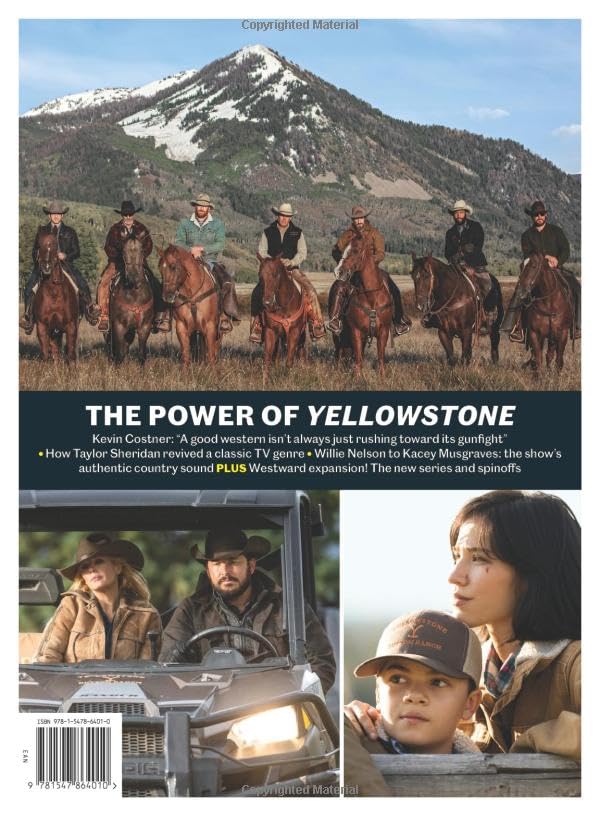 Yellowstone guide ultime Entertainment Weekly livre souvenir illustré