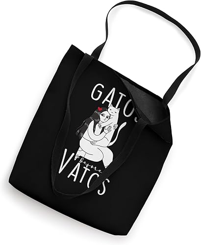 Miniatura 2 de Gatos before Vatos Funny Valentines Cats - Bolsa de mano española