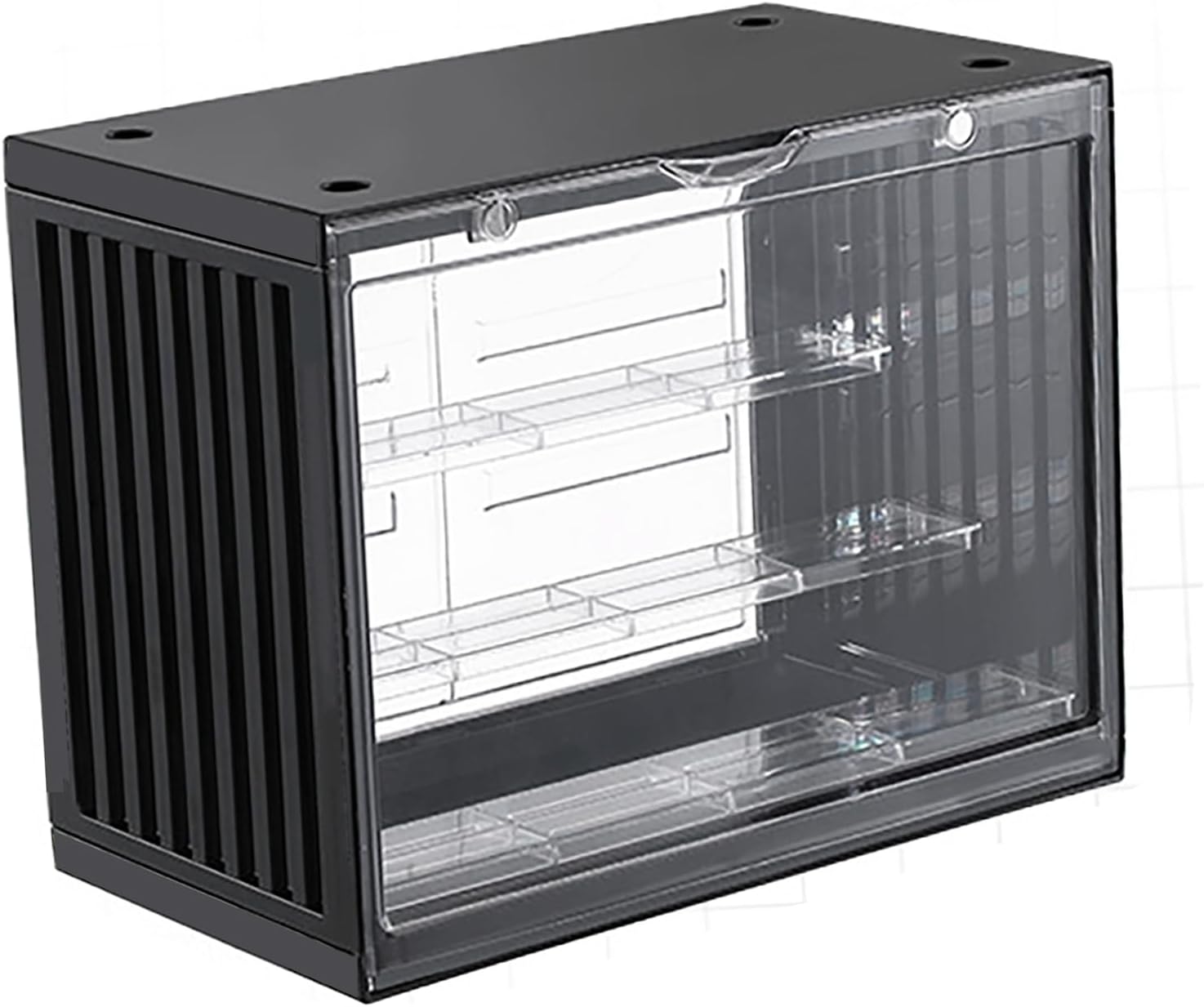 Doll Display Case, Ladder Design, Easy to Assemble Anime Figure Display