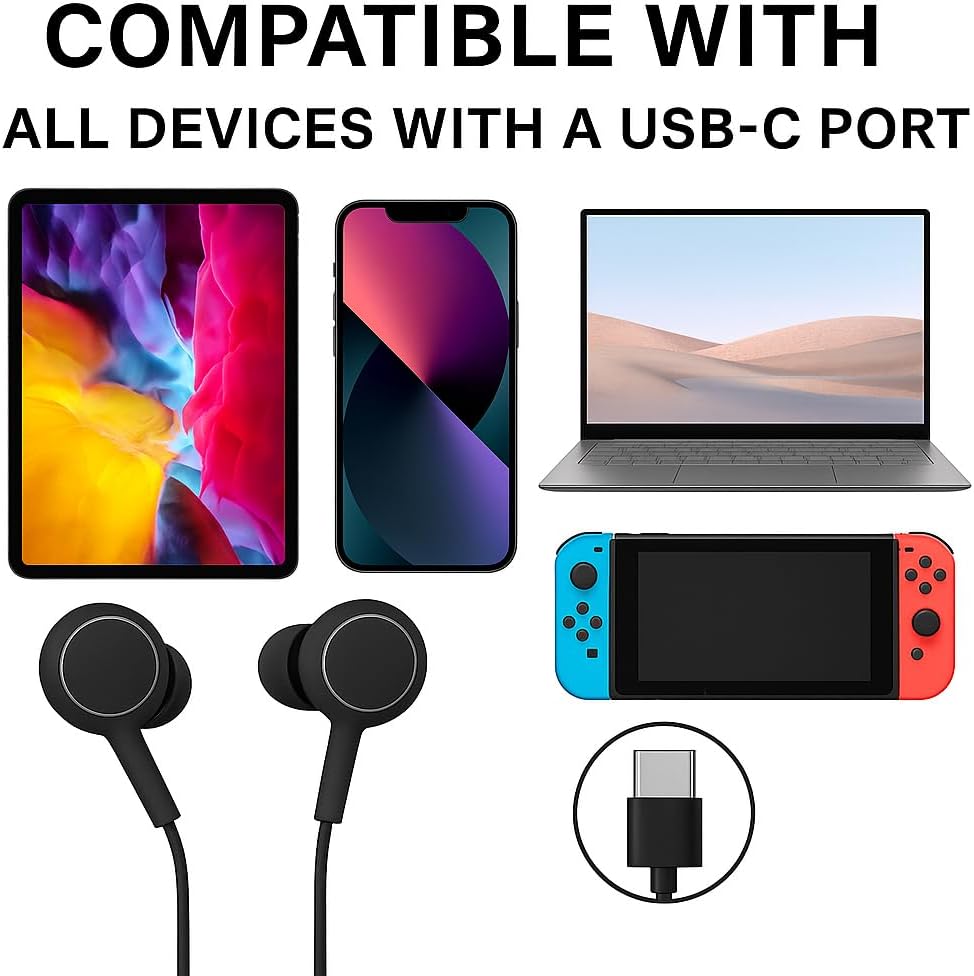 سماعات داخل الأذن جالكسي S21 بلس الترا مع واجهة USB نوع C عزل ... - view 5