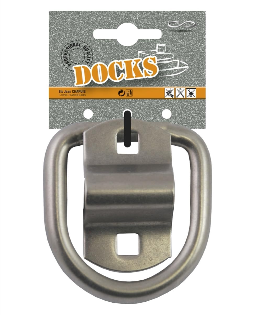 FTK – anneau de pêche robuste en acier inoxydable, connecteur pivotant