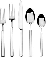 Vista 1 de Towle Living Forged Lucerne - Juego de cubiertos de 20 piezas, servicio para 4, acero inoxidable