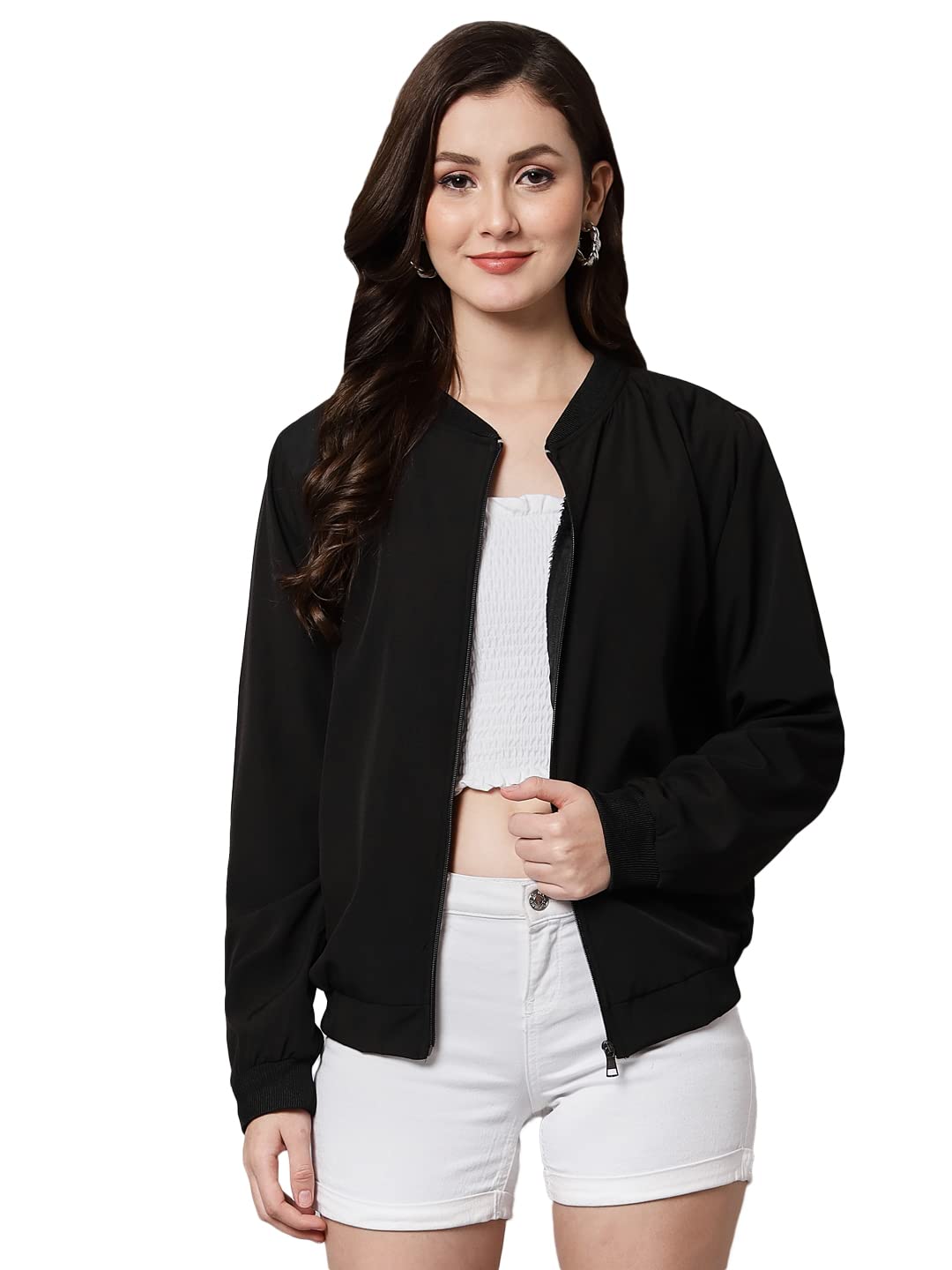 Women's Polyester Standard Length Jacket