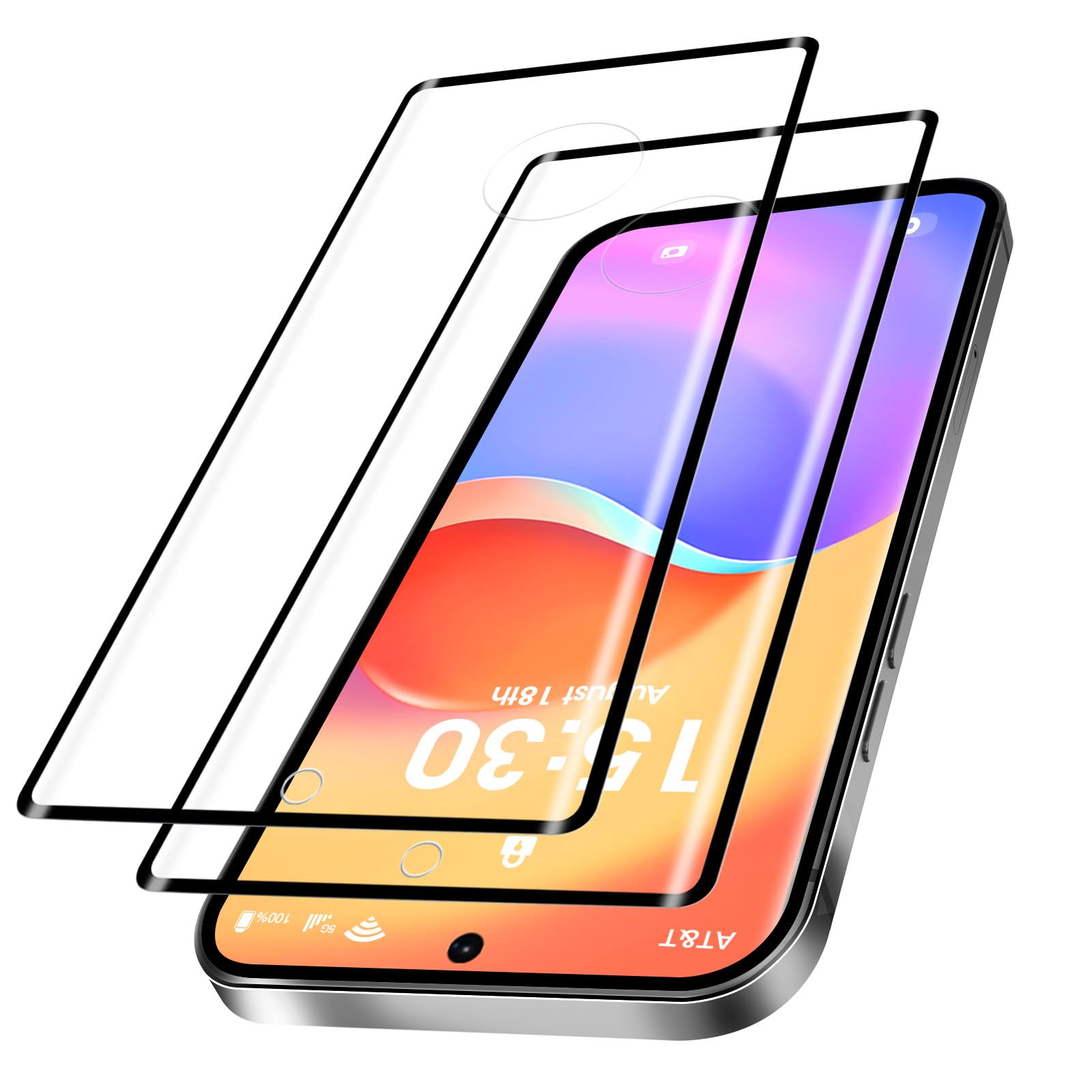 VideoSecu 2 Stück für Panzerglas Schutzfolie für Google Pixel 6 Pro Folie | 0,33 mm 9H Härte Kratzfeste Displayschutzfolie, Anti-Fingerprint, Blasenfreie Schutzglas, HD Klar Hohe Touch-Empfindlichkeit