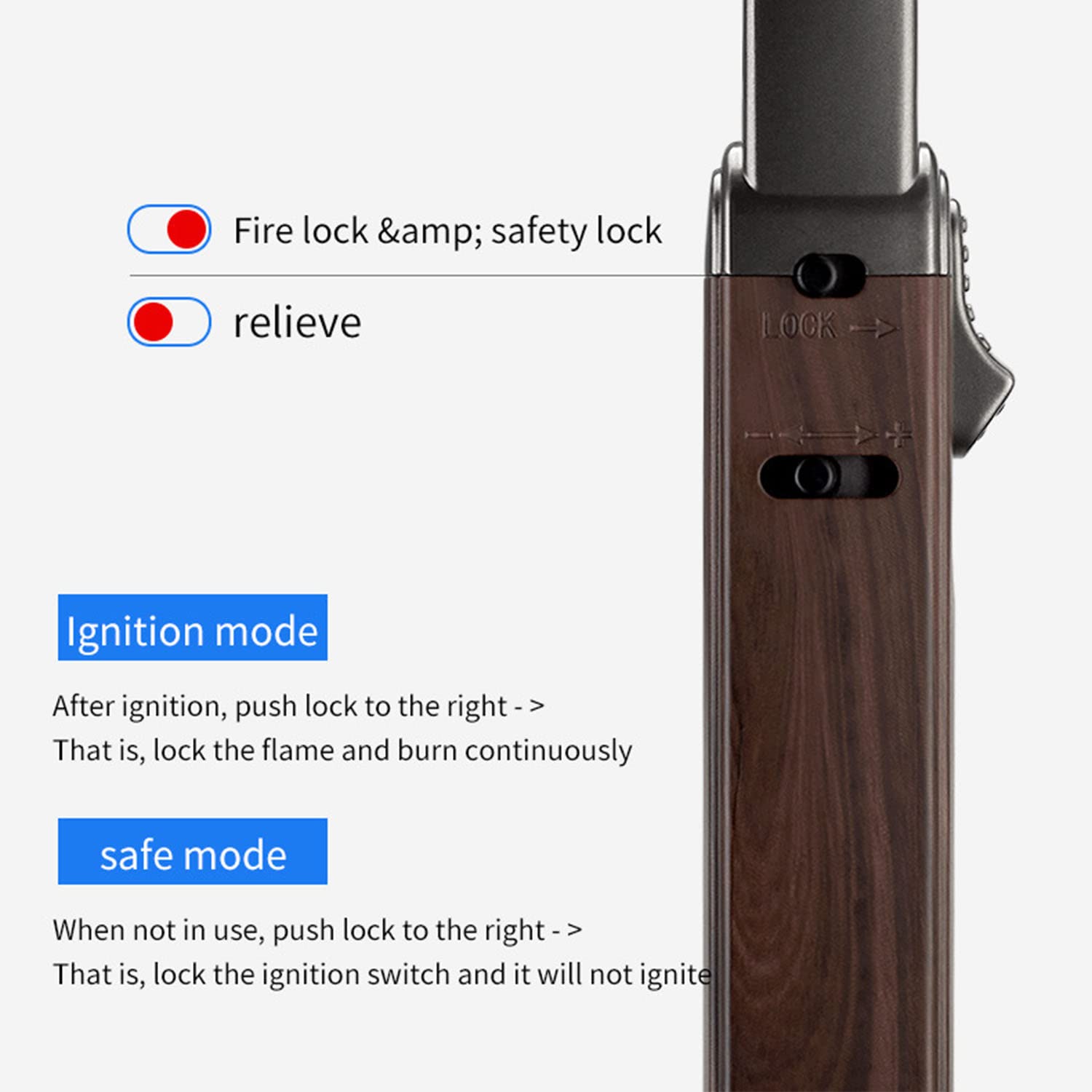 Briquet Torche Butane Flamme Jet Réglable Rechargeable Coupe-Vent avec Verrouillage de Sécurité Puissant Cigare Plus Léger pour Soudage Cuisson Cuisson BBQ Cuisine Camping