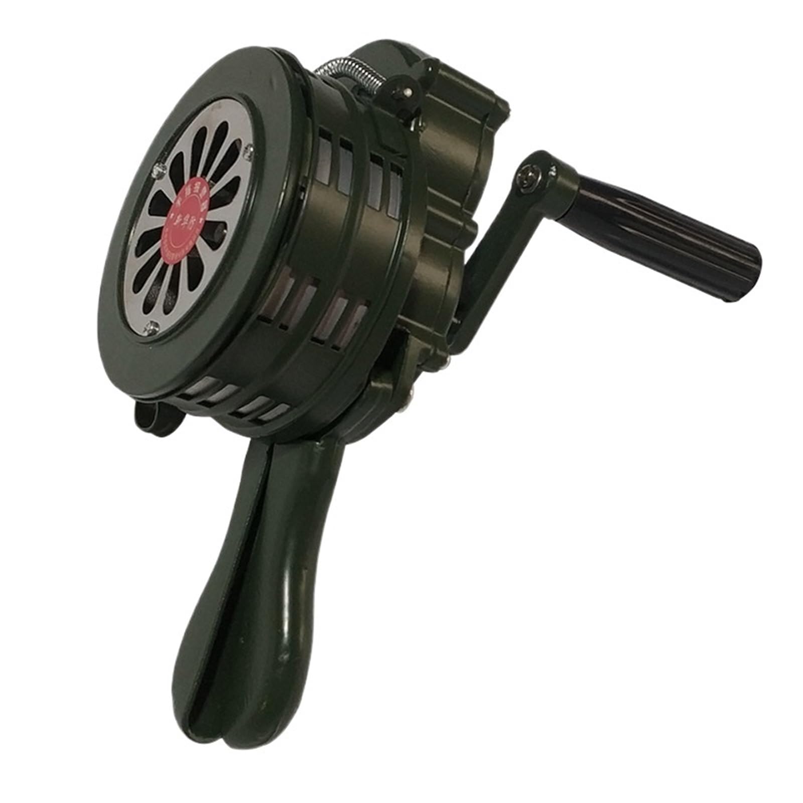 AMZBNEIDI Stainless Steel Hand Meat Grinder for Home Use, Aluminum Hand Crank Emergency Alarm Siren 110db Loud For Sports Outdoor Manual Multicolor(Green)