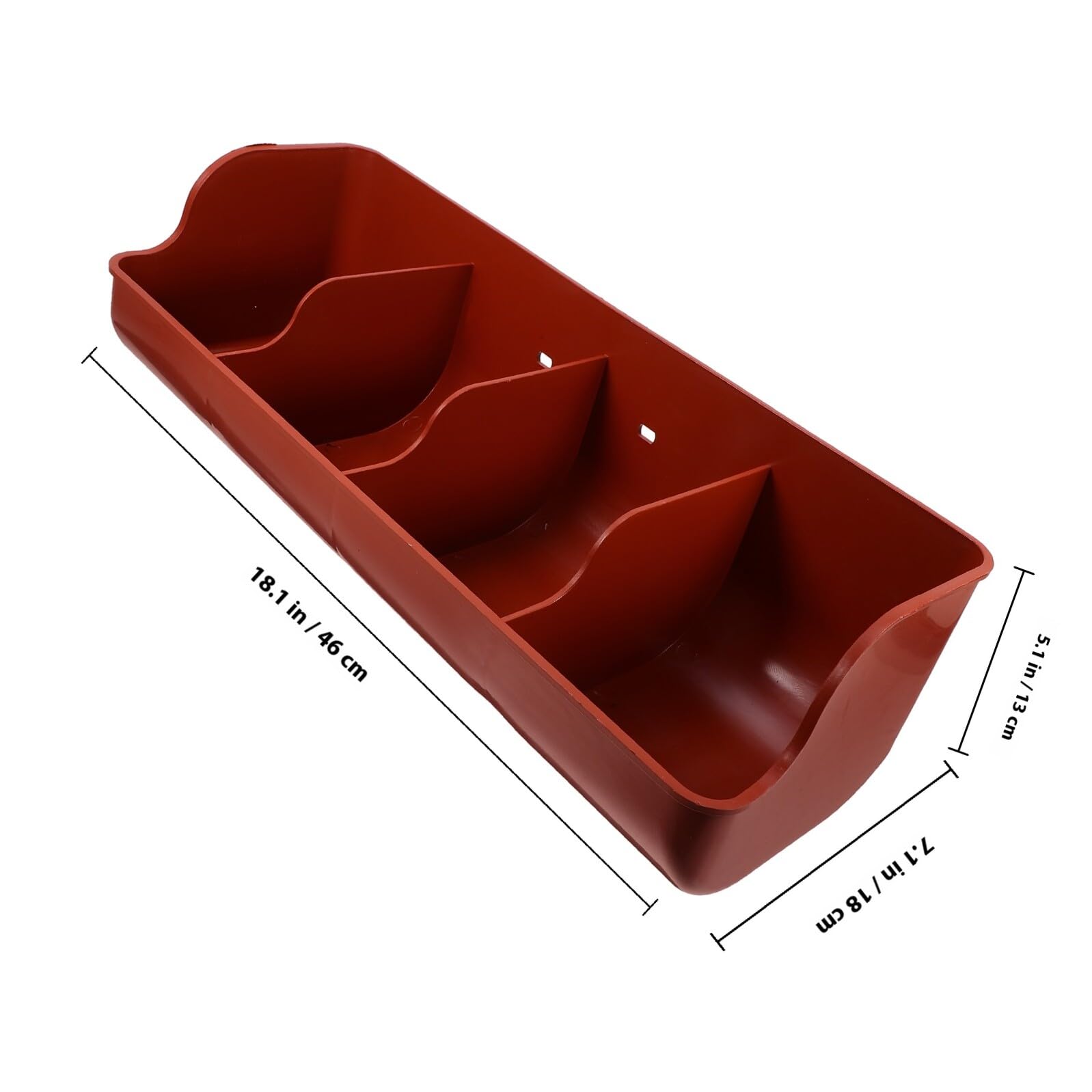 Mangiatoia per Suini Multiscomparto a 4 Scomparti in Plastica