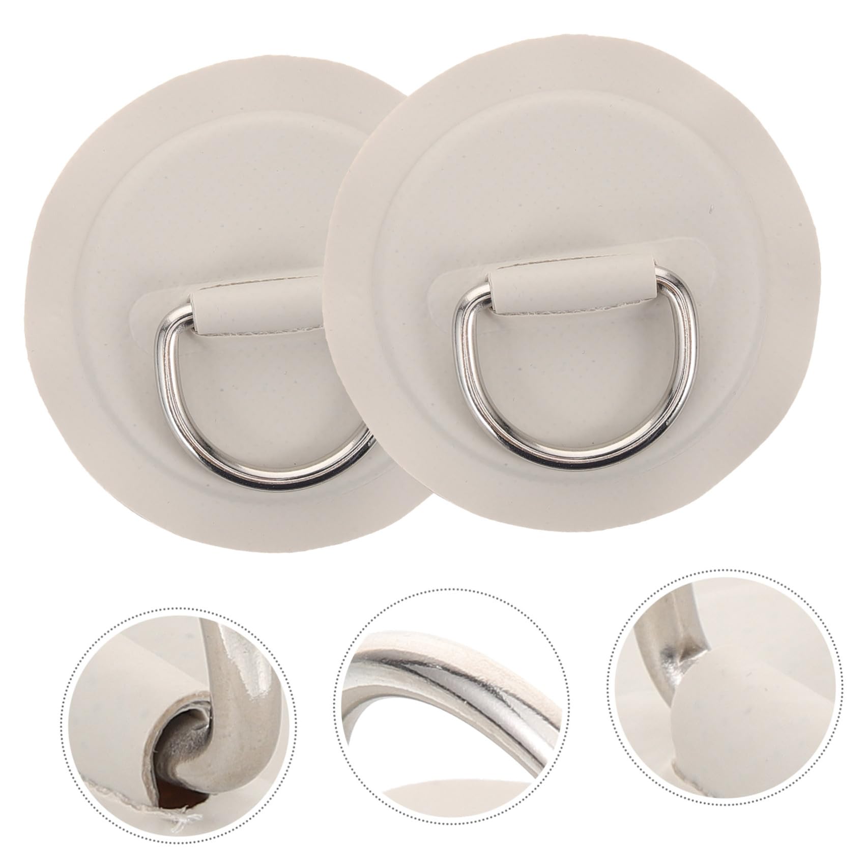 Operitacx 16 Pièces Boucle de Cordon de Paddleboard en PVC, Fixation | Design Portable à Boucle, Gain de Place, pour Océan et Lac, Compatible Bateau