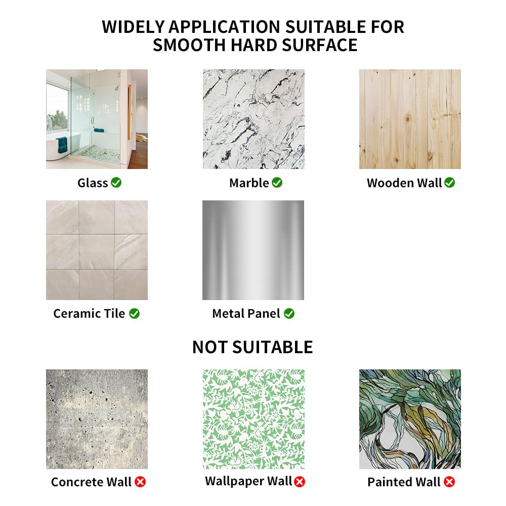 Vuzvuv Ganchos adhesivos de acero inoxidable SUS304, autoadhesivos, resistentes, impermeables, para toallas, abrigos, batas, baños, cocina, hotel (paquete de 2)