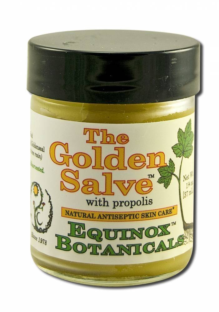 SUPTMAX Equinox Botanicals: Golden Salve with Propolis, 1 oz