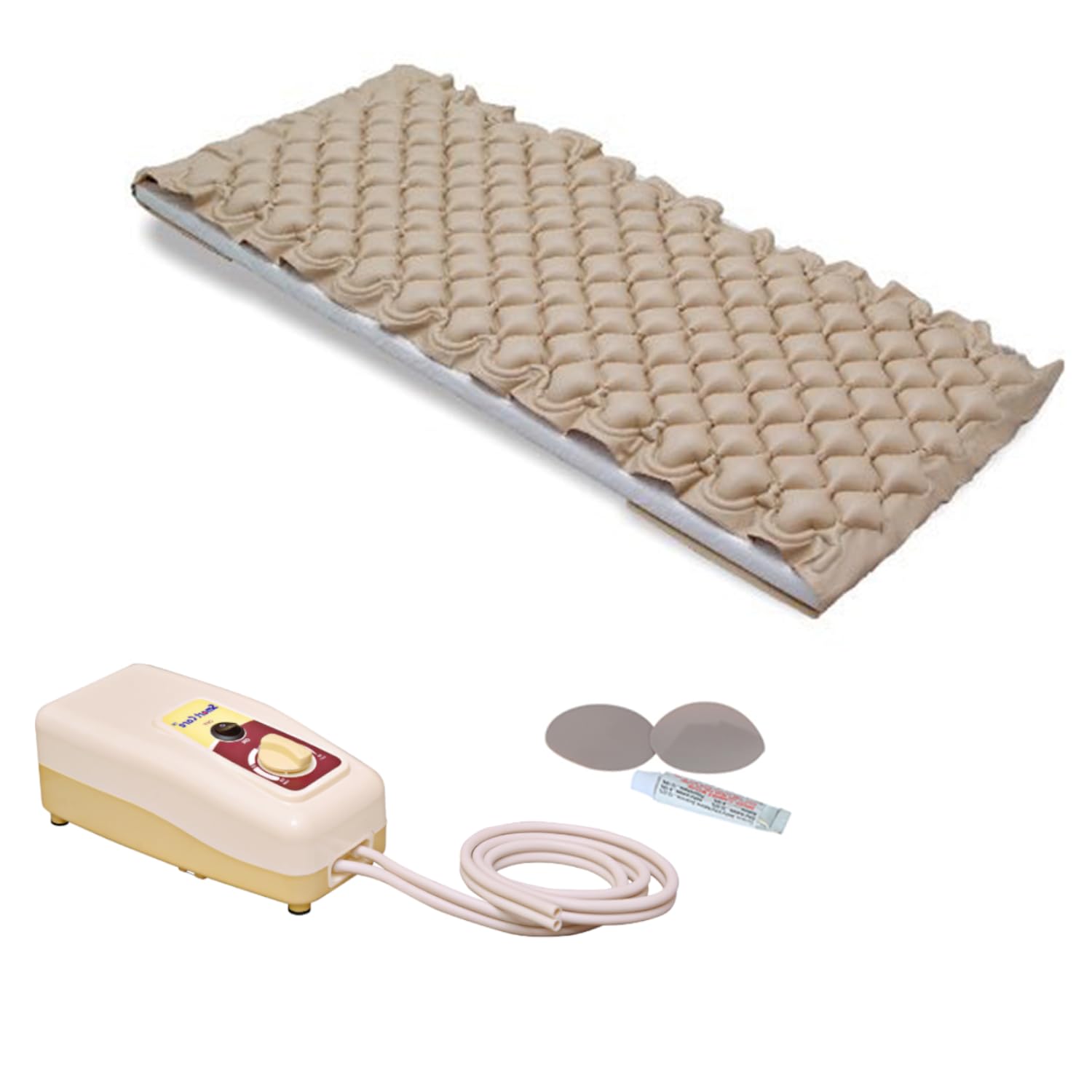 Smart Care Air Mattress Anti Decubitus Air Pump & Bubble Mattress(Beige) (B01K7OU9ZO) Amazon Price History, Amazon Price Tracker