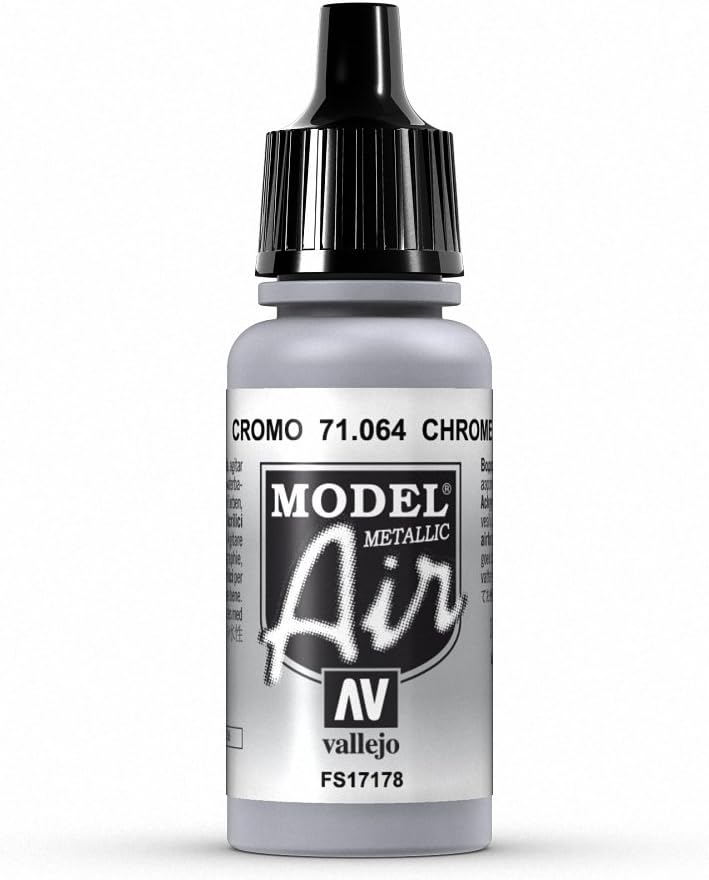 Vallejo Chrome Paint, 17ml