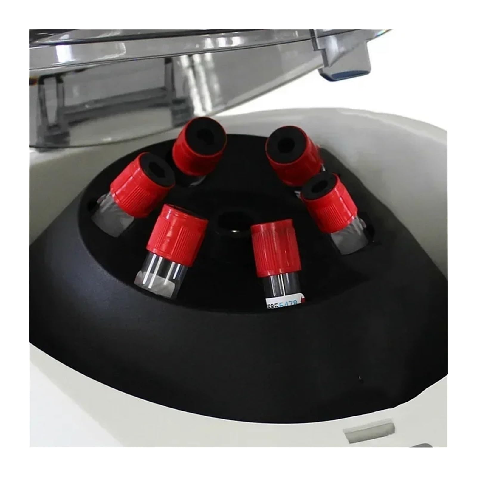 Tischzentrifuge, Niedriggeschwindigkeits-PRP-PPP-Zentrifuge, 300–5000 U/min, 5 Ml Blutentnahmeröhrchen, 1,5/2/5/10 Kryogene Fläschchen, CF0506, Bürstenloser Gleichstrommotor