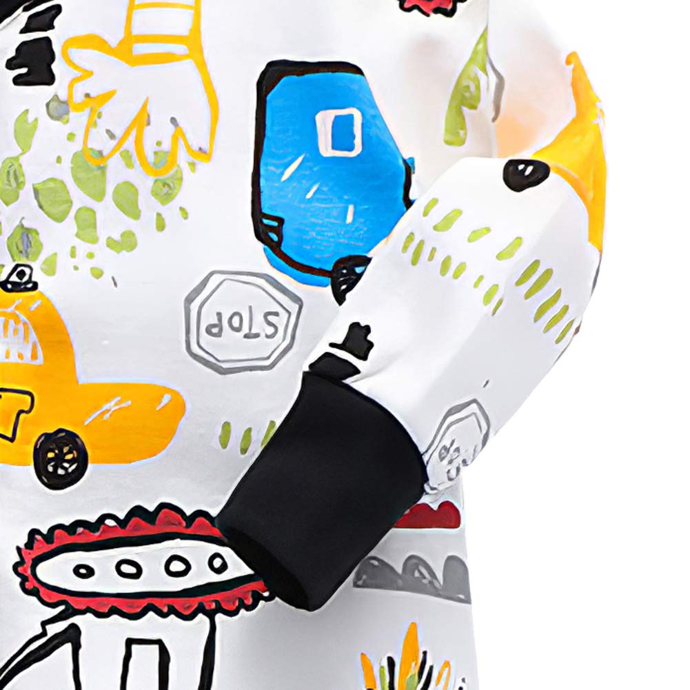 amropi Bébé Garçon Coton Pyjamas Combinaison Nouveau-né Filles Grenouillères Lot de 3 pour 0-24 Mois