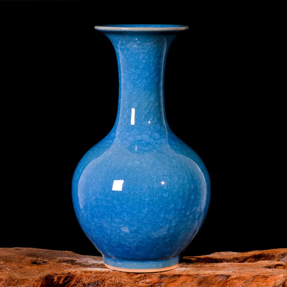 asdchZen Jingdezhen Ceramics, Borneol Cracks, Chinoiserie, Ceramic Vases, Living Room, Tv Cabinets, Craft Furnishings,H