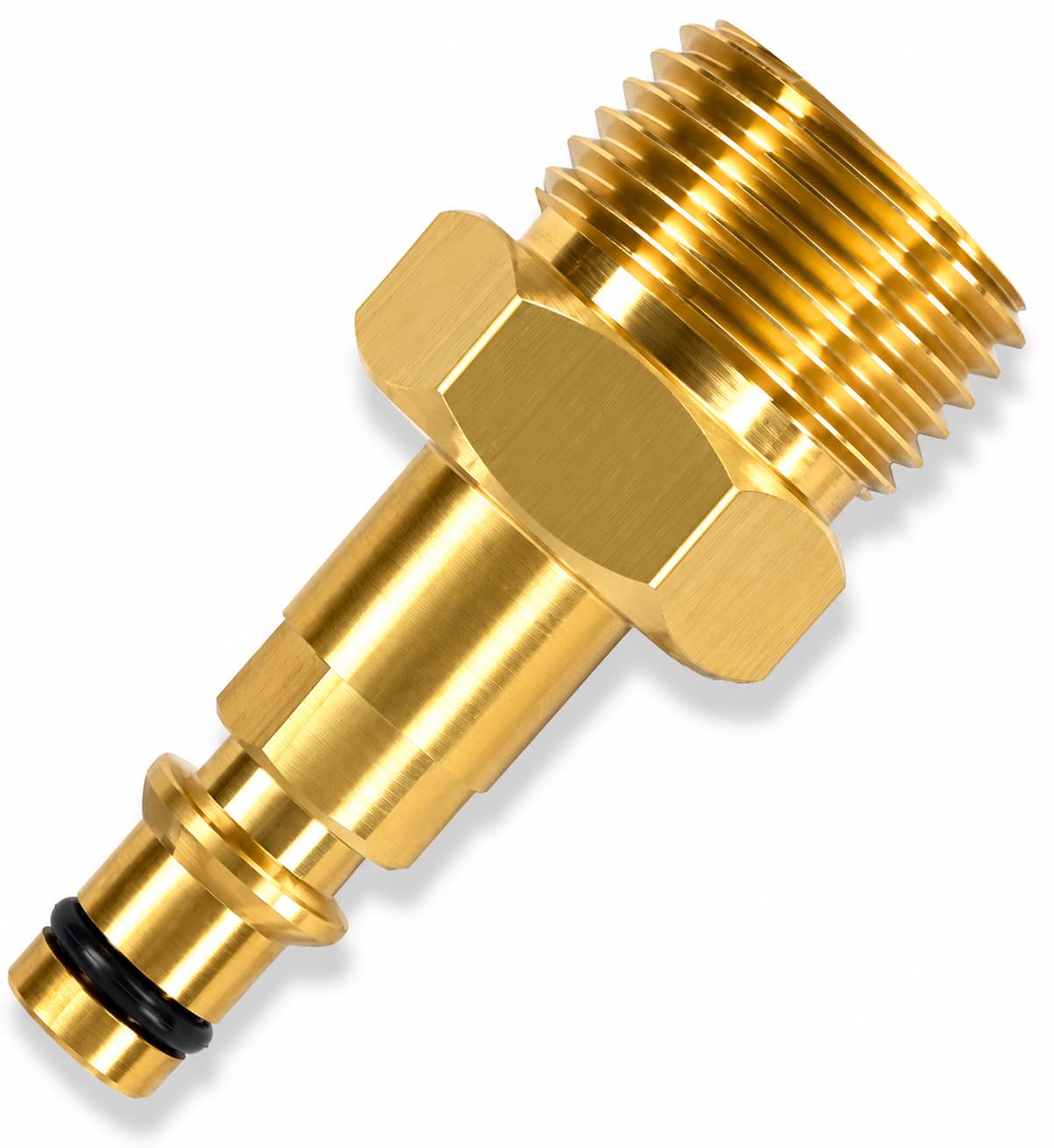 M&M Smartek adaptador Quick Connect compatible con Kärcher/Kränzle | Adaptador robusto para sistemas de alta presión compatibles; comprobar rosca, conexión, junta, presión y equipo seguro.