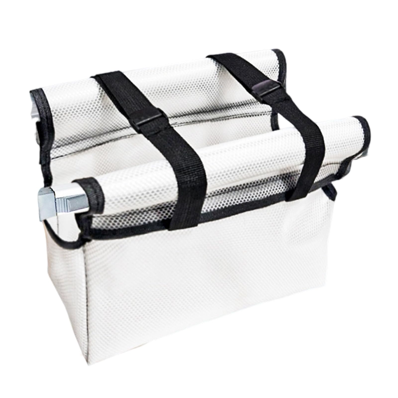 Large Capacity Tool Pouches for Folding Ladders Featurings Adjustable Shoulder Strap Antislip Base Durability Fabric Ladder Tool Storage Bag