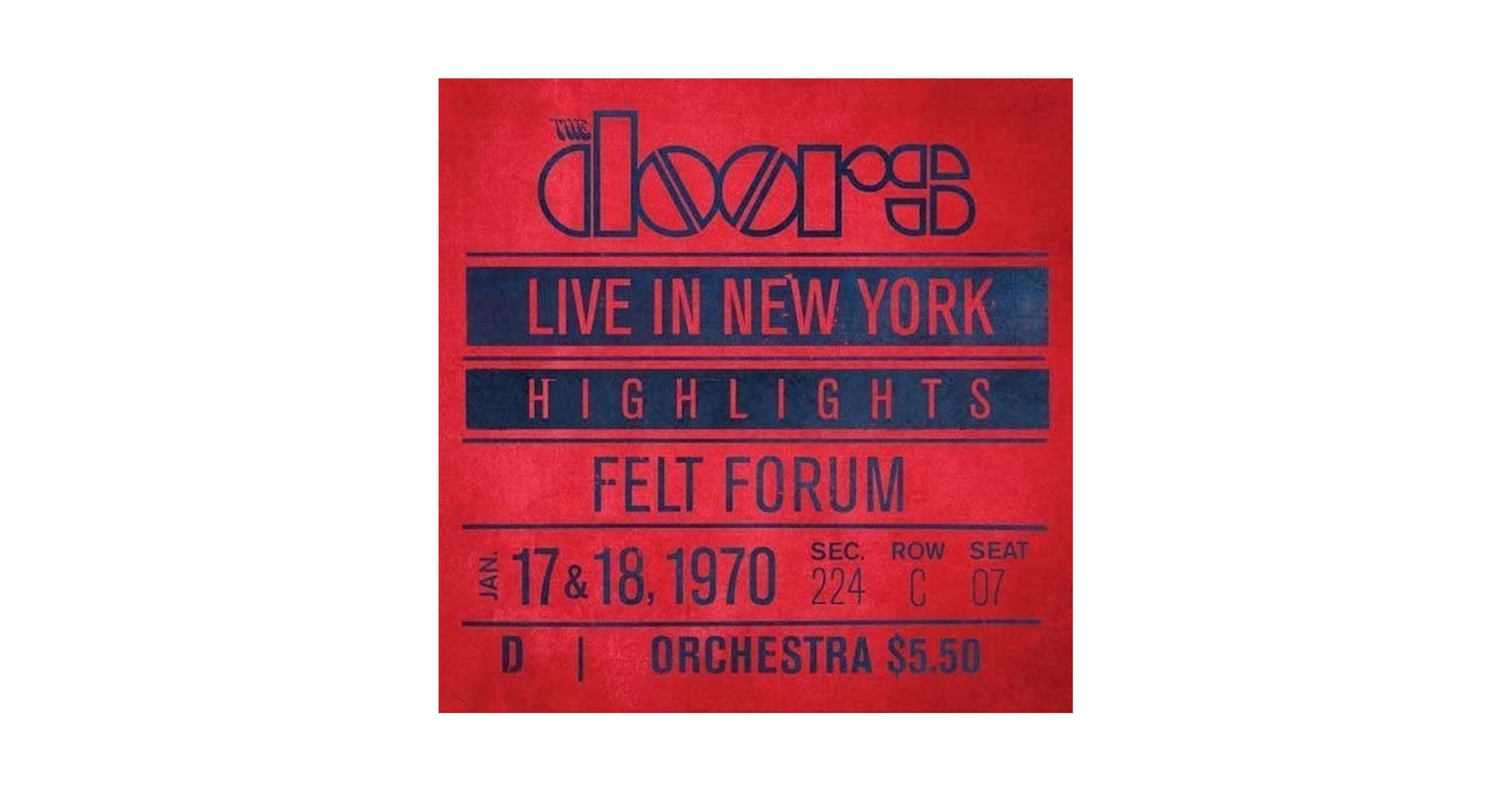 DOORS - Live in New York - Amazon.com Music