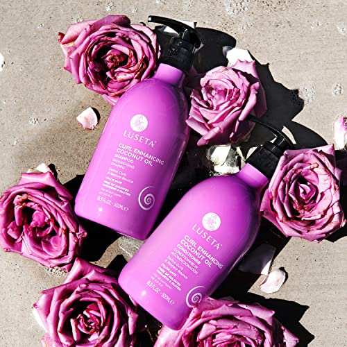 Luseta Curly Hair Shampoo And Conditioner Set And Biotin Hair Oil For Hair Growth #TOP2