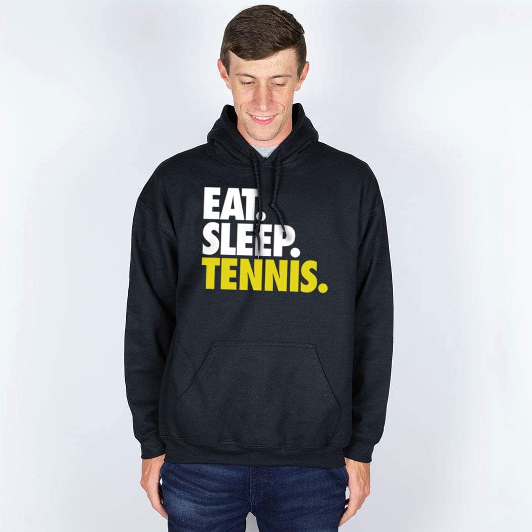 ChalkTalkSPORTS Tennis Standard Sweatshirt | Eat Sleep Tennis Adults Sizes