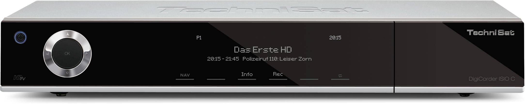 Technisat DigiCorder ISIO C digitaler HDTV TWIN-Kabelreceiver (500GB-Festplatte, Internet, DVR, CI+, UPnP, Ethernet) silber (nicht geeignet für den Empfang von Satelliten-Fernsehen)